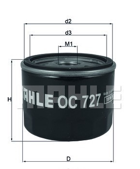 Фильтр масляный Renault Logan Sandero Duster дизель