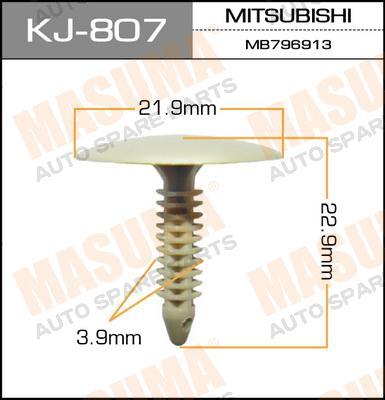 Пистон (клипса крепежная пласт.) KJ-807