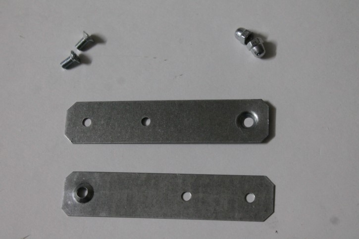 Крепление защиты капота (2пластины)