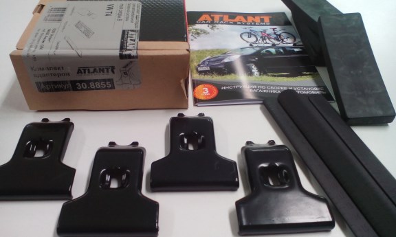 Комплект адаптеров Atlant 8855 (VW T4)