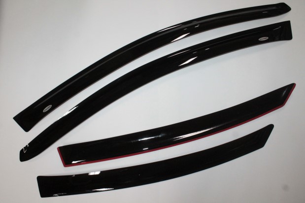 Дефлекторы дверей (ветровики) Hyundai Solaris с 2017 г. седан