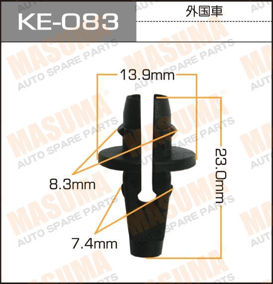 Пистон (клипса крепежная пласт.) KE-083 Европа