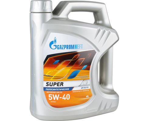 Масло моторное GAZPROMNEFT Super 5W40 4л. п/синт.