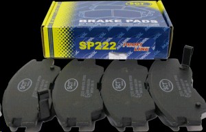 Колодки тормозные передние Mitshubishi  L200 SCT