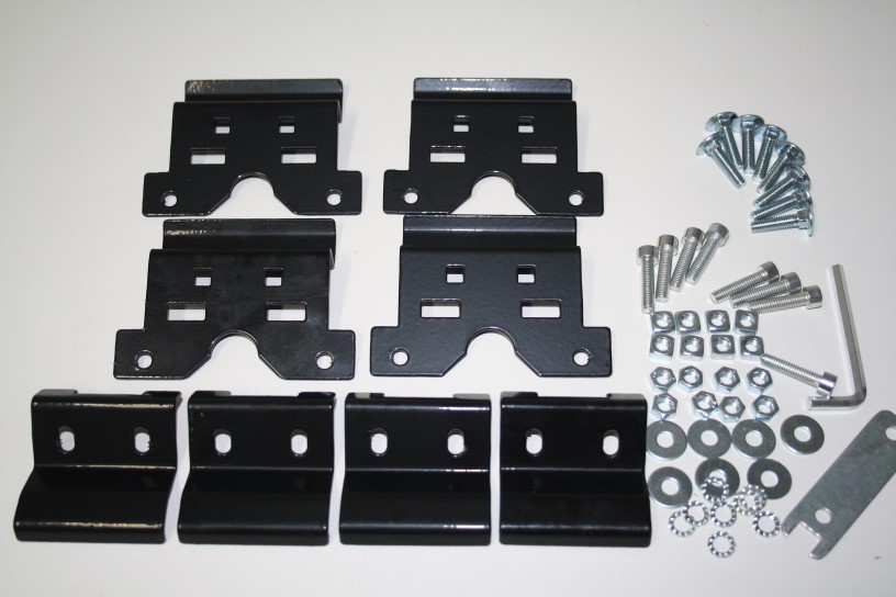 Комплект адаптеров 2 LUX Kia Soul II хэтчбек 2013- (с интегрированными рейлингами)