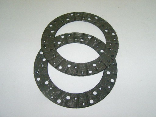 Накладки диска сцепления ведомого 402 сверл.