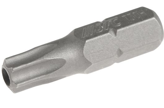 Ключ-вставка  торкс (TORX) Т-30 L=25мм с центральным отверстием