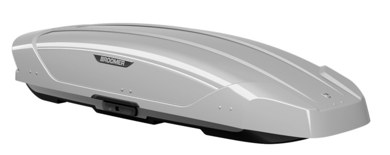 Автомобильный бокс Broomer Venture XL 500л. серый глянец  (КРАБ)