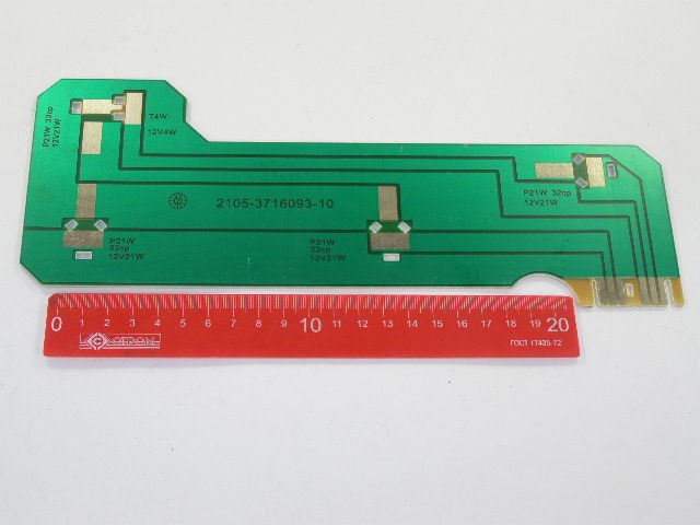 Плата заднего фонаря 2105 голая левая