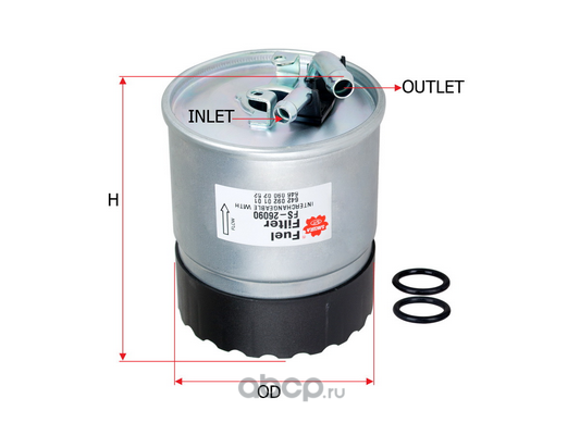 Фильтр топливный Mersedes Benz Sprinter до 01.2014 г.