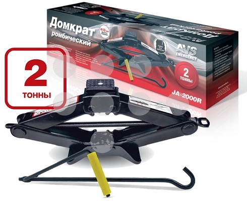 Домкрат ромбический 2,0т. высота подъема 120-413мм JA2000R