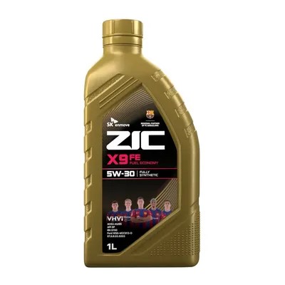 Масло моторное Zic Х9 FE 5W30 A5/B5 1л синт.