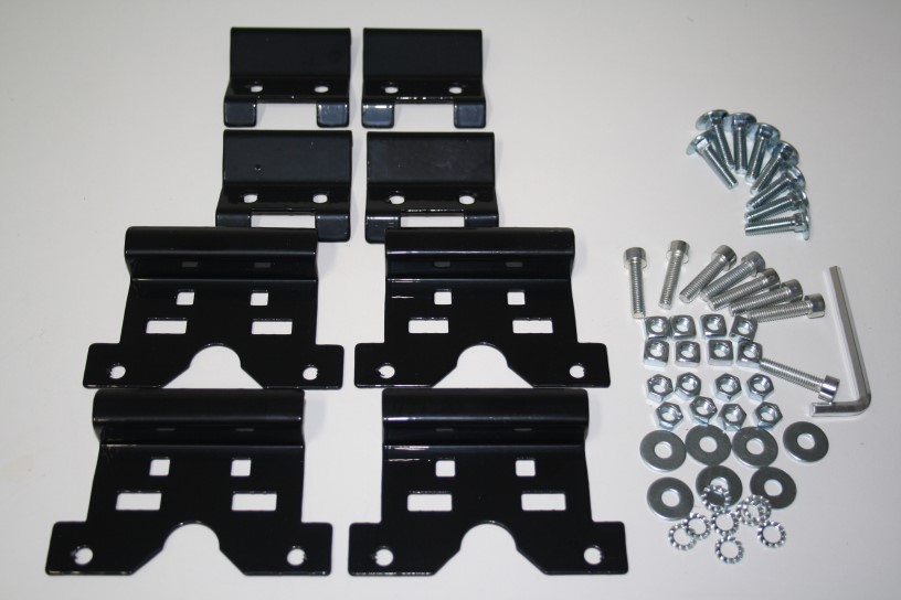 Комплект адаптеров 2 LUX Kia Sportage 2016- с интегрированными рейлингами