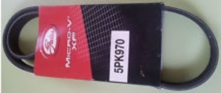 Ремень поликлин. 5PK 970 генератора Nexia, Lanos I-II SOHC с ГУР 5-ручьевой