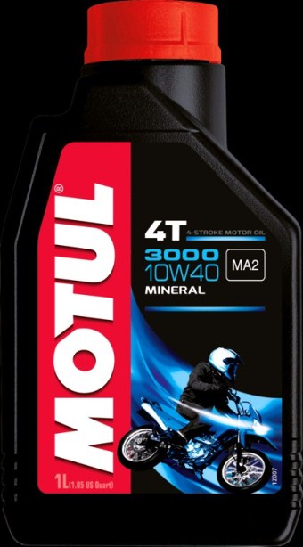 Масло моторное MOTUL 4 такт. 3000 4T 10W40 1л.
