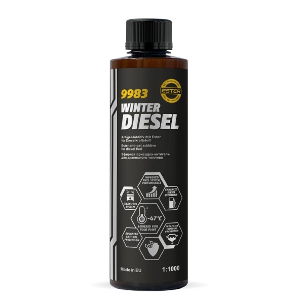 Антигель для дизельного топлива MANNOL 250мл Winter Diesel 9983/9982-025