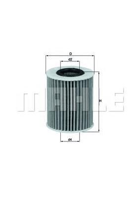 Фильтр масляный Toyota: AVENSIS 05-, Corolla VERSO