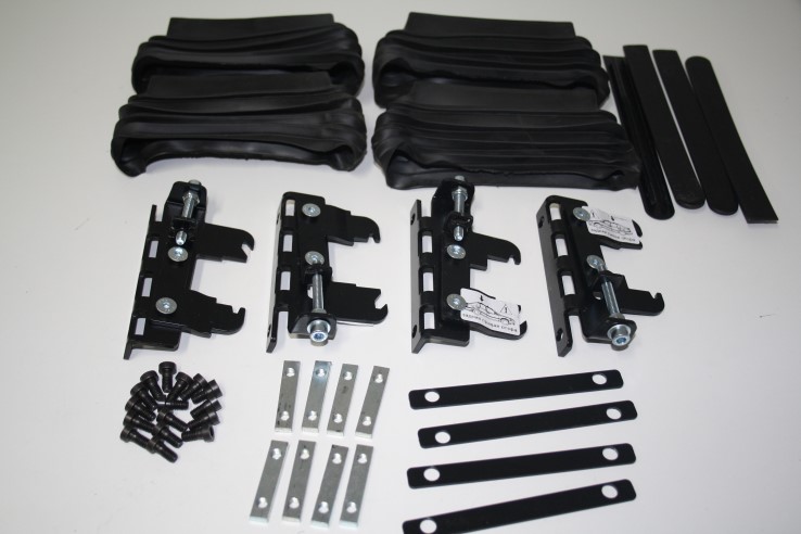 Комплект адаптеров Atlant 7050 Opel Meriva (5-dr MPV) 03-10, без рейл., Opel Astra J (4-dr sed, 5-dr hatch) 09-.,Opel Za