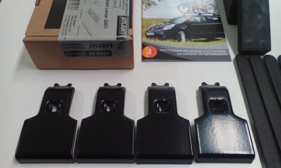 Комплект адаптеров Atlant 8869 (Mitsubishi Lancer X 2007 -)