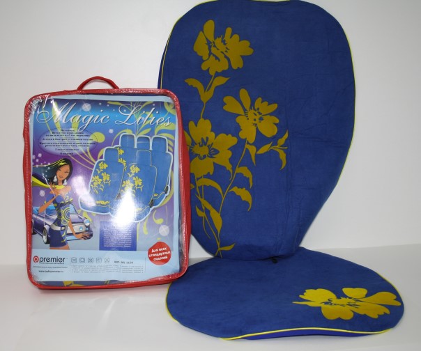 Чехлы сиденья  С ЦВЕТАМИ  MAGIC LILIES  6 молний