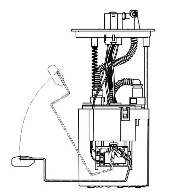 Бензонасос электрический в сборе Г-3302 Бизнес, Next ISF 2.8D