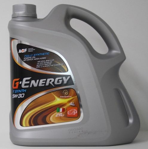 Масло моторное G-Energy F Synth 5W30 4л синт.