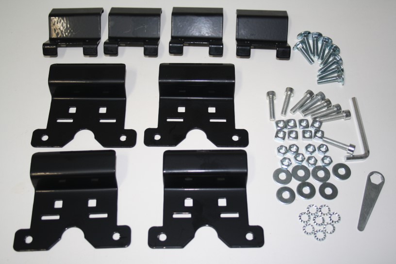 Комплект адаптеров 2 LUX Haval H6 I (2013-2018) с интегрированными рейлингами