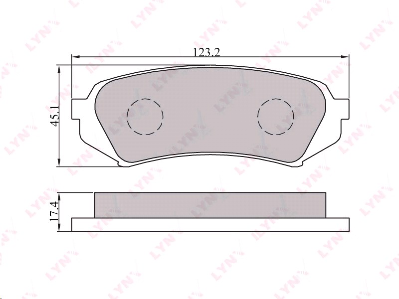 Колодки тормозные Toyota Land Cruiser 100 Lexus 470 задн. /дисковые/