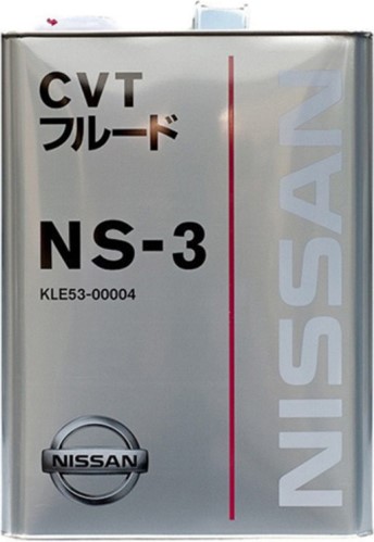 Масло трансмиссионное CVT NISSAN CVT NS-3 (4л.)