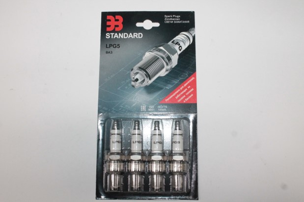 Свечи LPG5 (ЭЗ) для ВАЗ инжекотр 8кл. (газ. оборуд.) (бл.4 шт) Энгельс