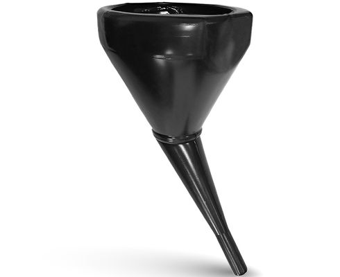 Воронка пластиковая D=140мм, L=275мм с угловым носиком для бензина