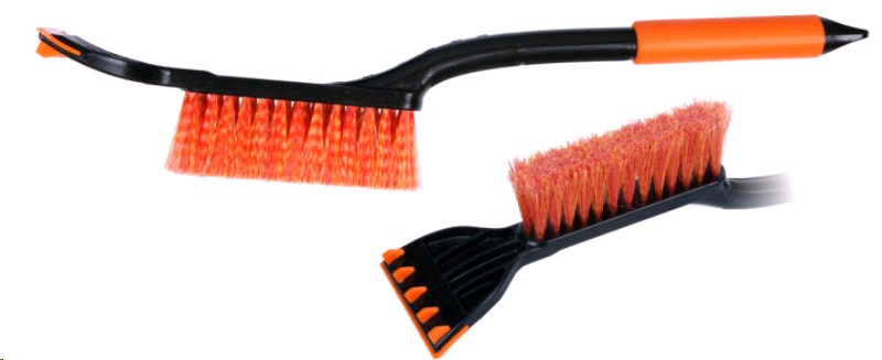 Щетка для снега СА-54 со скребок(носорог)