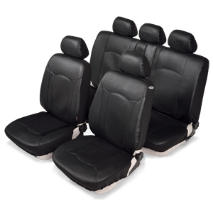 Чехлы универсальные SENATOR Sierra /черный/ экокожа 11предм.(М)