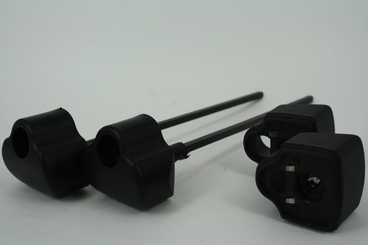 Комплект заглушек NORD CLASSIC IR для прямоугольной дуги (2 заглушки без замка + 2 направляющие)