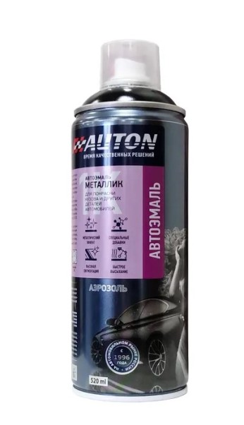 Краска спрей АВТОН акрил. № 104 Калина металлик 520 мл