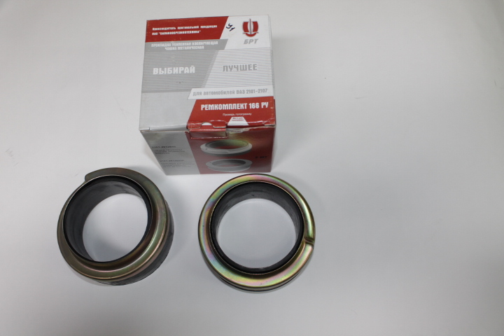 Проставка пружин 2101-07 задней усил. с чаш. (2резин.+2чашки) к-т