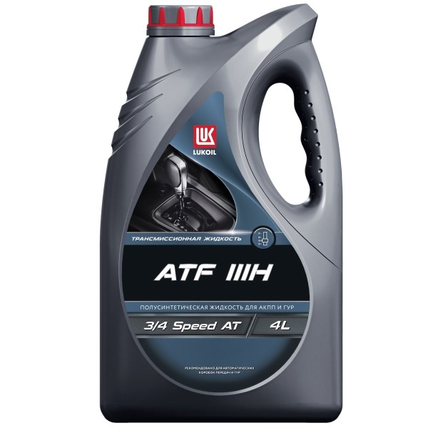Масло трансмиссионное Лукойл ATF IIIH п/синт. (4л)