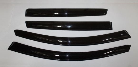 Дефлекторы дверей (ветровики) Lada X-RAY клеющ.