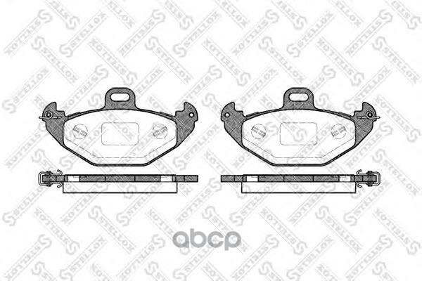 Колодки тормозные LAGUNA задние