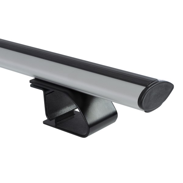 Багажник Renault Duster 2021-н.в.. крыло 120 см =адаптеры серебристого цвета=