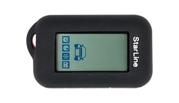 Чехол брелка сигнализации StarLine E-серии силиконовый черный