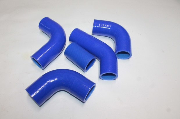 Патрубки радиатора охлаждения Г-3302 ЗМЗ-405 силикон. (5 шт)
