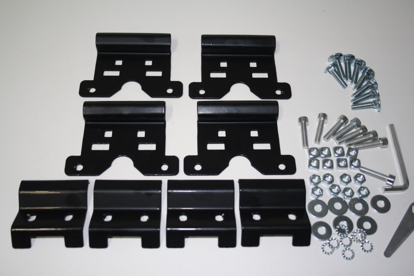 Комплект адаптеров 2 LUX Hyundai IX35 2010- (с интегрированными рейлингами)