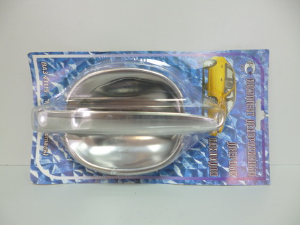 Накладки ручки двери Калина хром 4 шт. Арт-Пласт