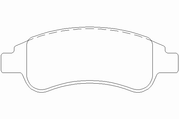 Колодки тормозные Peugeot передние