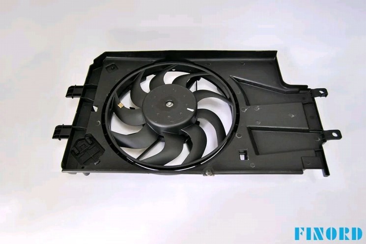 Вентилятор охлаждения радиатора для ВАЗ 2190 Гранта 10--, Калина 13-- без кондиционера