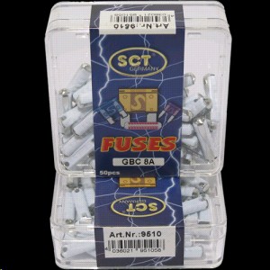 Предохранитель 2101 SCT цилиндр. 8А (1шт.)