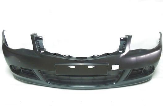 Бампер Nissan ALMERA RUS 12- передний (заглушка под крюк слева)