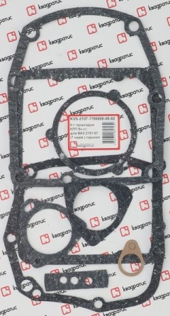 Набор прокладок 2101 КПП 5 ст. (паронит)