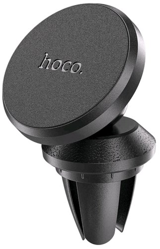 Держатель телефона  универсальный на дефлектор магнитный,черный CA81